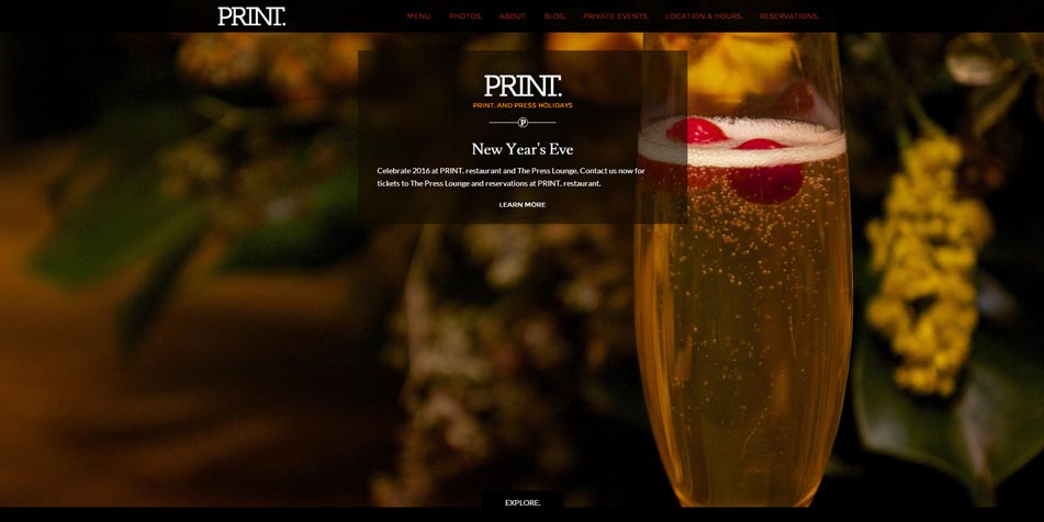 50 amazing restaurant website design examples