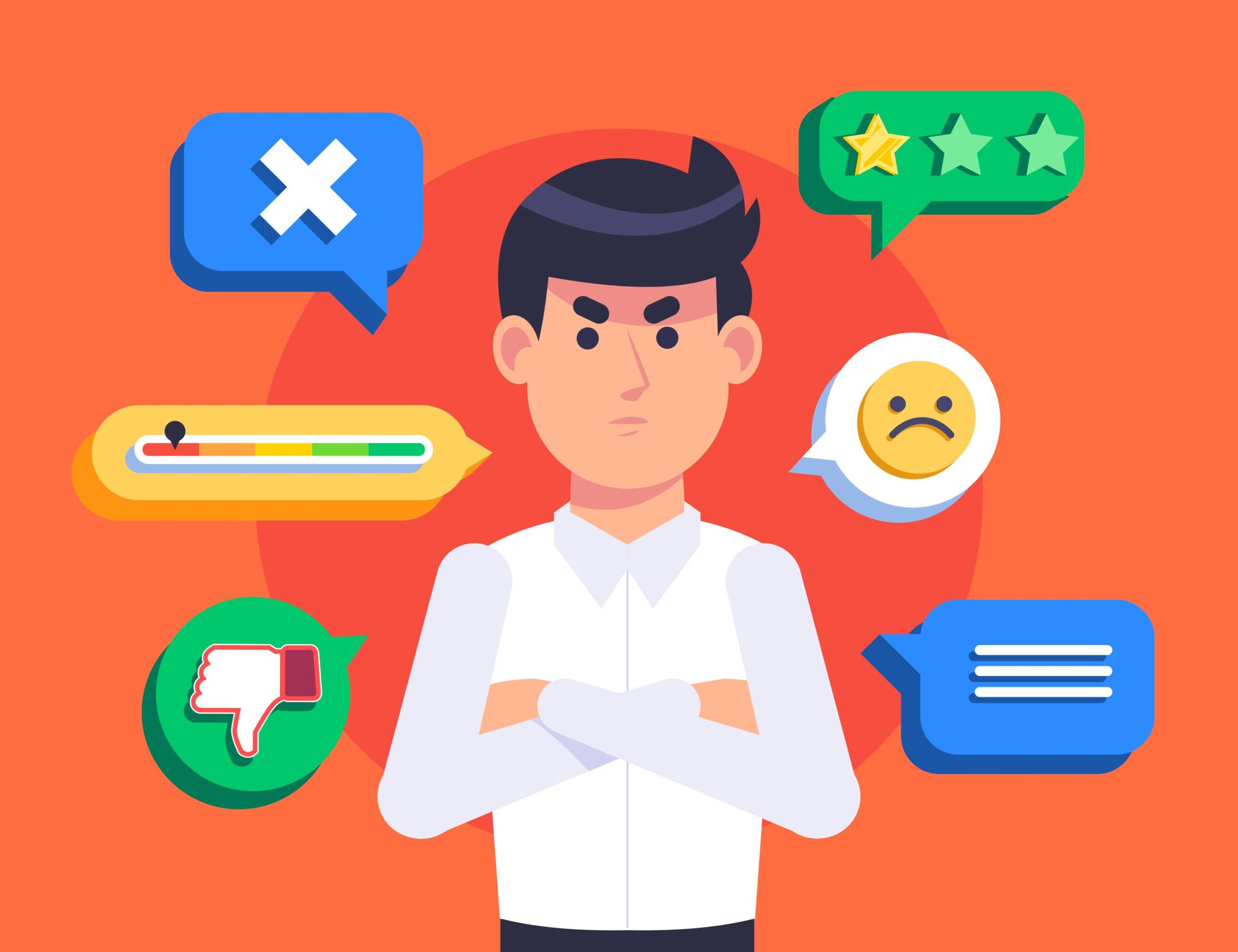 how to handle negative restaurant reviews
